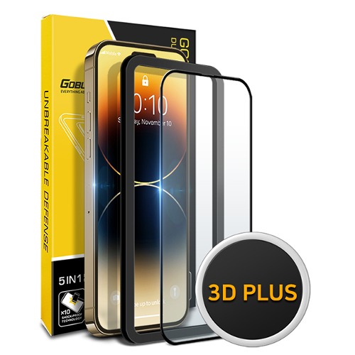 아이폰14 프로맥스 3D플러스 풀커버 강화유리 액정보호필름