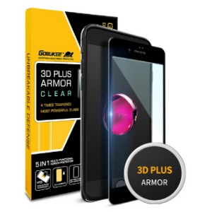 고부기 아이폰7/8 3D 플러스 아머 풀커버 강화유리 액정보호필름