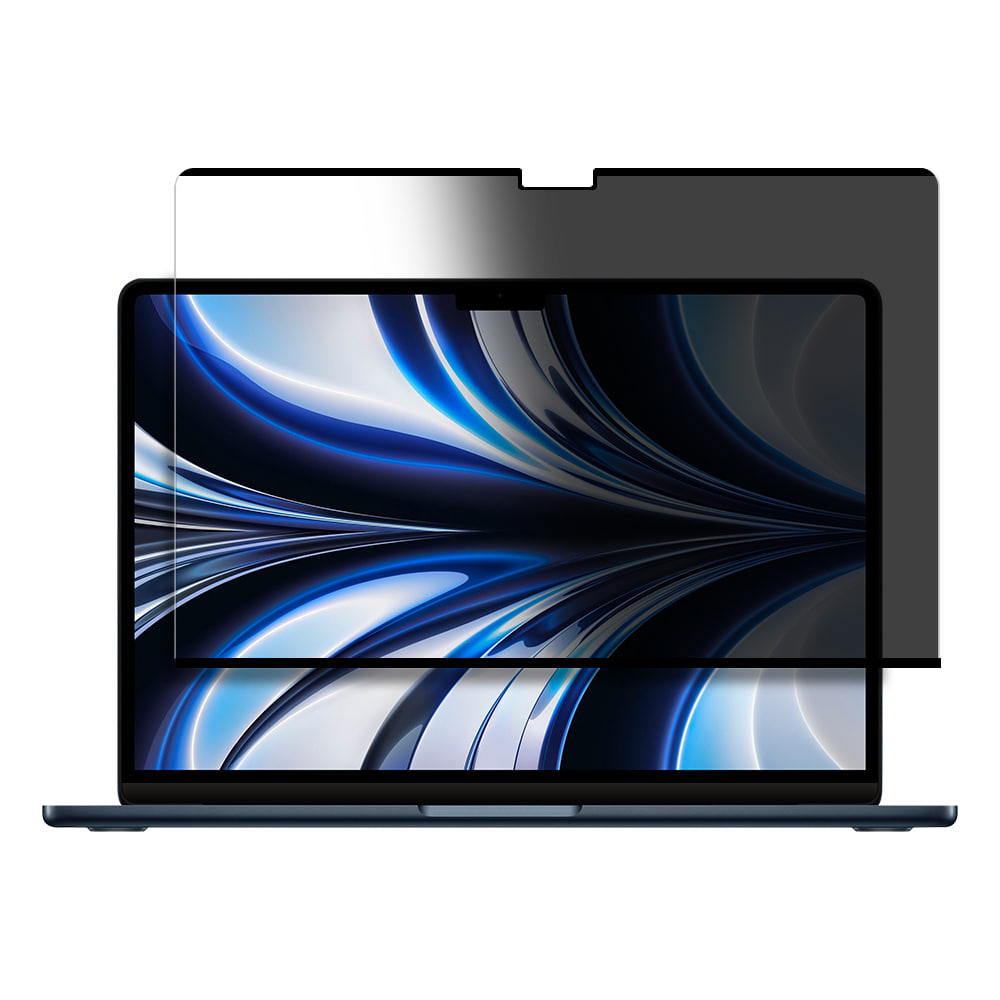 맥북 에어 13인치 13.6형 노트북 모니터 보안필름 마그네틱 탈부착 프라이버시 블루라이트차단 보안기