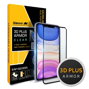 아이폰 11 / XR 3D 플러스 아머 풀커버 강화유리 액정보호필름