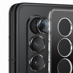갤럭시 Z폴드4 메탈링 슬림핏 빛번짐 방지 카메라 렌즈 강화유리